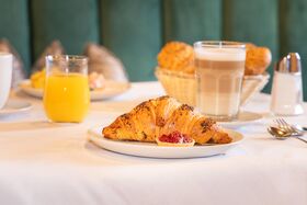 Frühstück im Restaurant