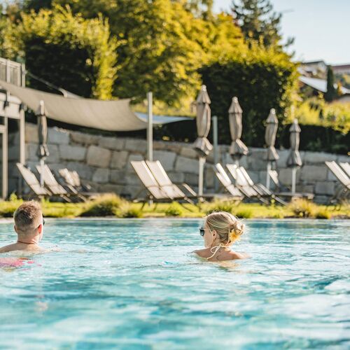 Außenpool im Wellnesshotel Bayerischer Wald