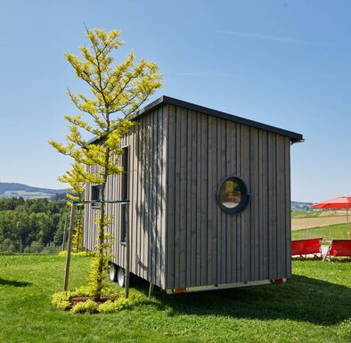 Tinymobil im Grünen