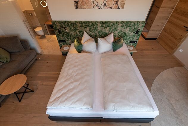 Gemütliches Boxspringbett