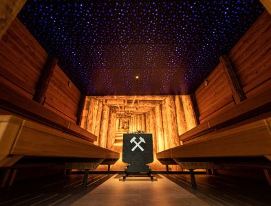 Graphit Sauna im Wellnesshotel im Bayerischen Wald