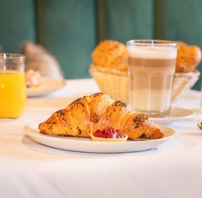 Frühstück im Restaurant