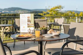 Terrasse mit herrlichem Ausblick