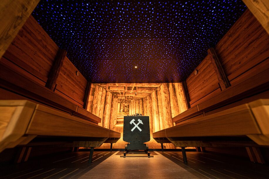 Graphit Sauna im Wellnesshotel im Bayerischen Wald