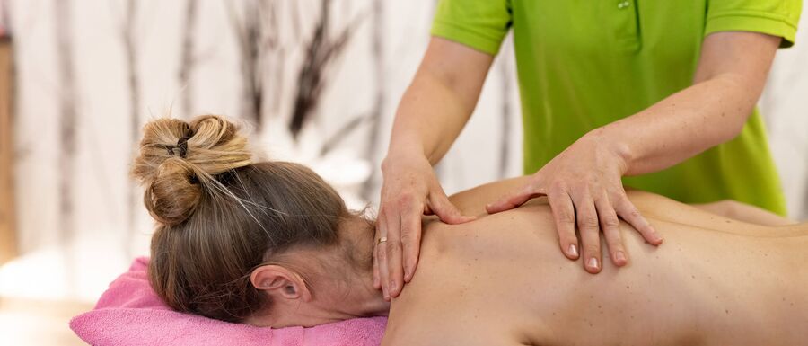 Wellnessurlaub: Klassische Teilkörpermassage