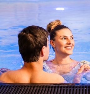 Paar im Wasser Paar im Wasser