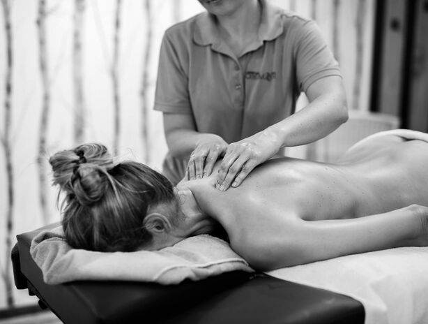 Entspannende Massage