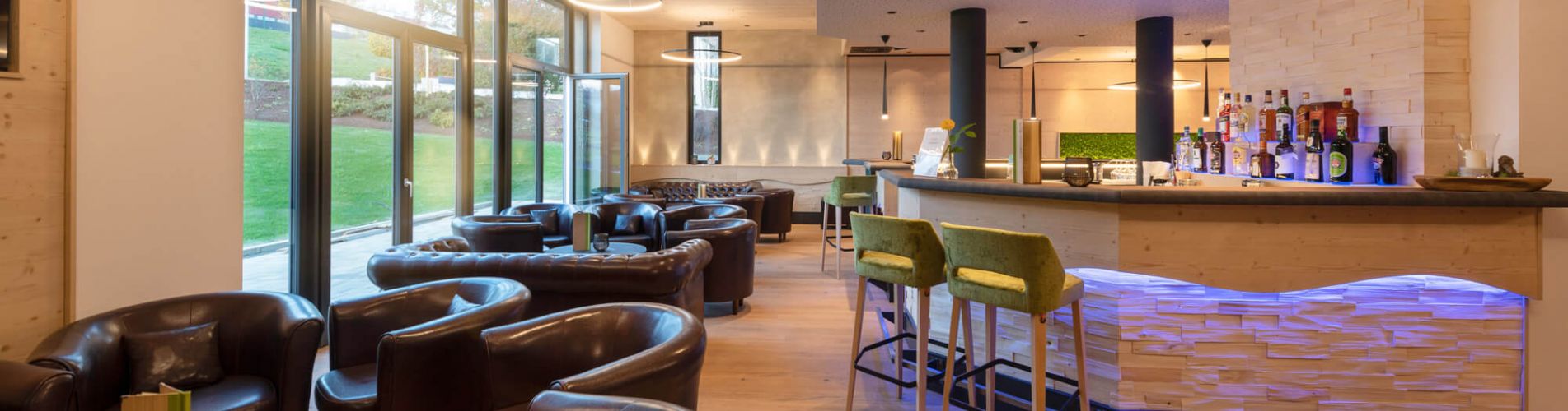 Blick in die Hotelbar