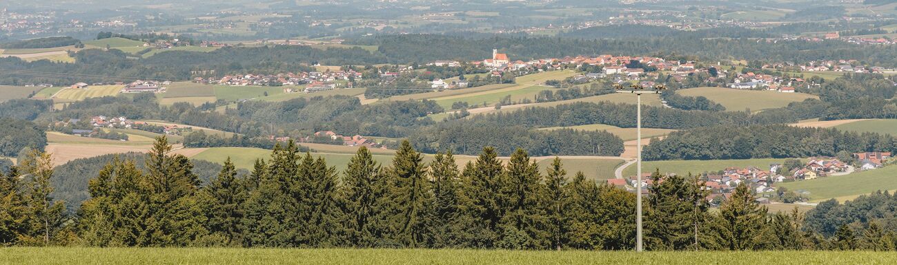 Tolle Aussicht beim einer Fahrradtour