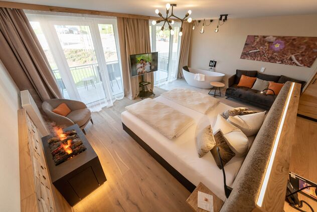 Große Suite im Wellnesshotel