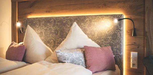 Kuscheliges Bett