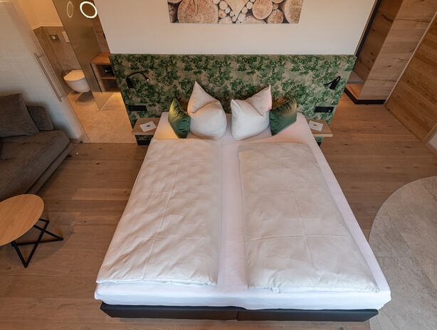 Gemütliches Boxspringbett