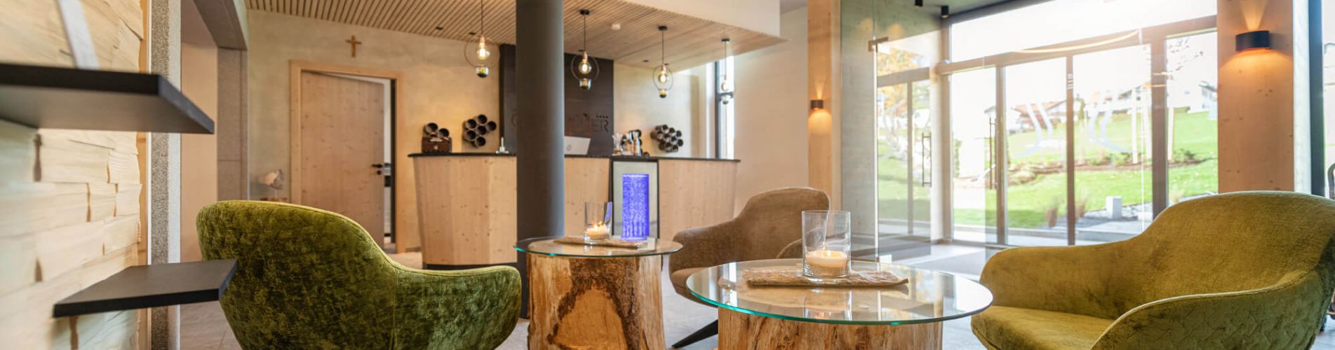 Lobby vom Wellnesshotel