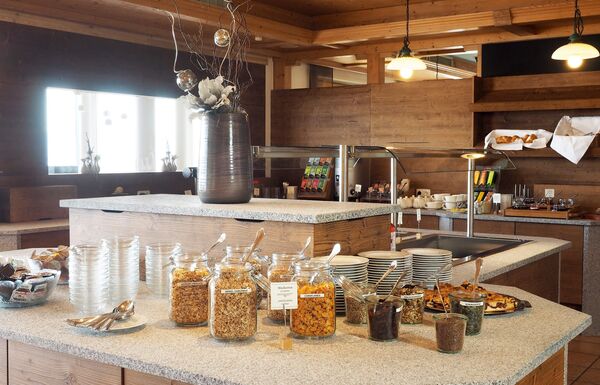 Frühstücksbüffet im Wellnesshotel
