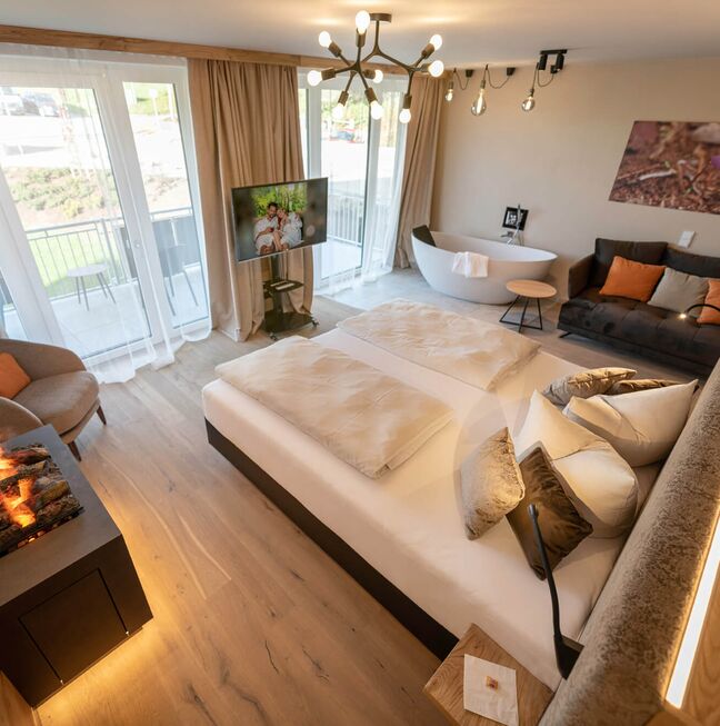 Große Suite im Wellnesshotel