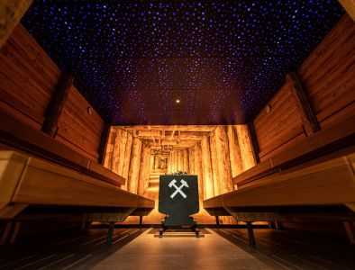 Graphit Sauna im Wellnesshotel im Bayerischen Wald