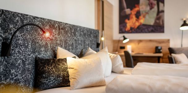 Bequemes Bett im Wellnesshotel nahe Passau