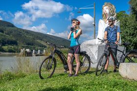 Mit dem E-Bikes im Bayerischen Wald