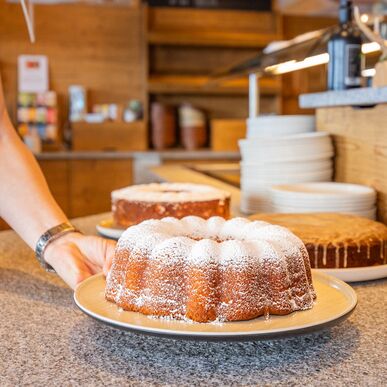 Hausgemachter Kuchen im Wellnesshotel im Bayerischen Wald