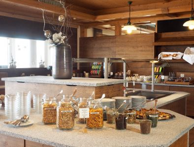 Frühstücksbüffet im Wellnesshotel