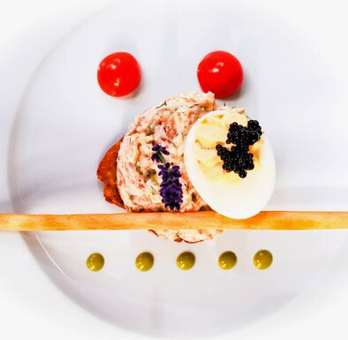 Kulinarischer Genuss - Vorspeise Lachtartar