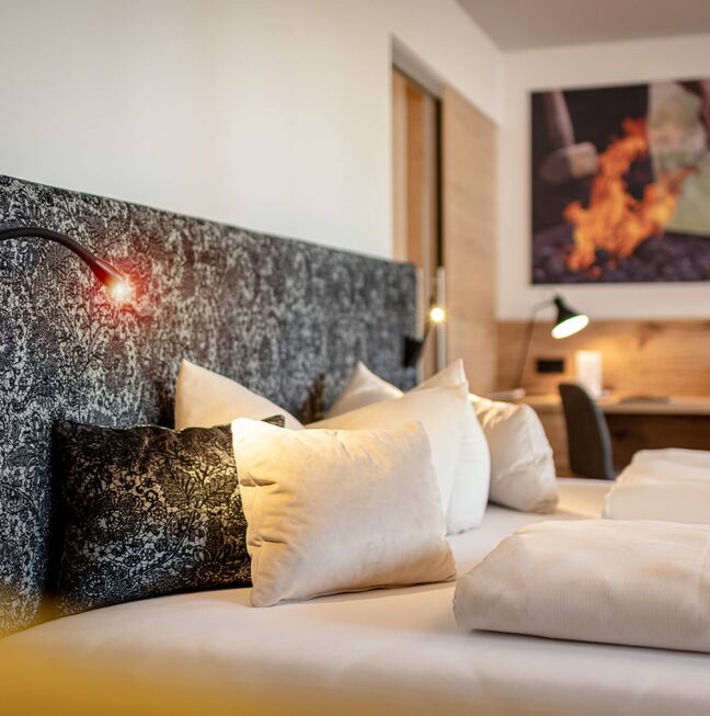 Bequemes Bett im Wellnesshotel nahe Passau