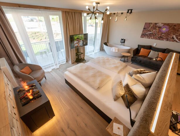 Große Suite im Wellnesshotel