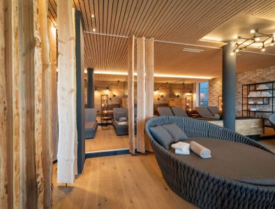 Neue Liegen im Wellnesshotel im Bayerischen Wald