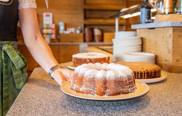 Hausgemachter Kuchen im Wellnesshotel im Bayerischen Wald