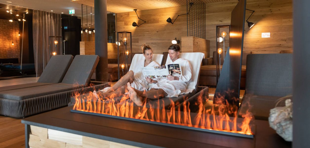 Wellness und Relaxen im Ruheraum